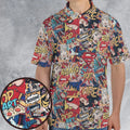 Pop Art AOP Men/Women Polo Shirt