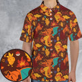 Charizard Arcanine Torchic Fire Pokemon AOP Men/Women Polo Shirt
