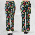 Colourful Mind Inside Out Flare Leggings