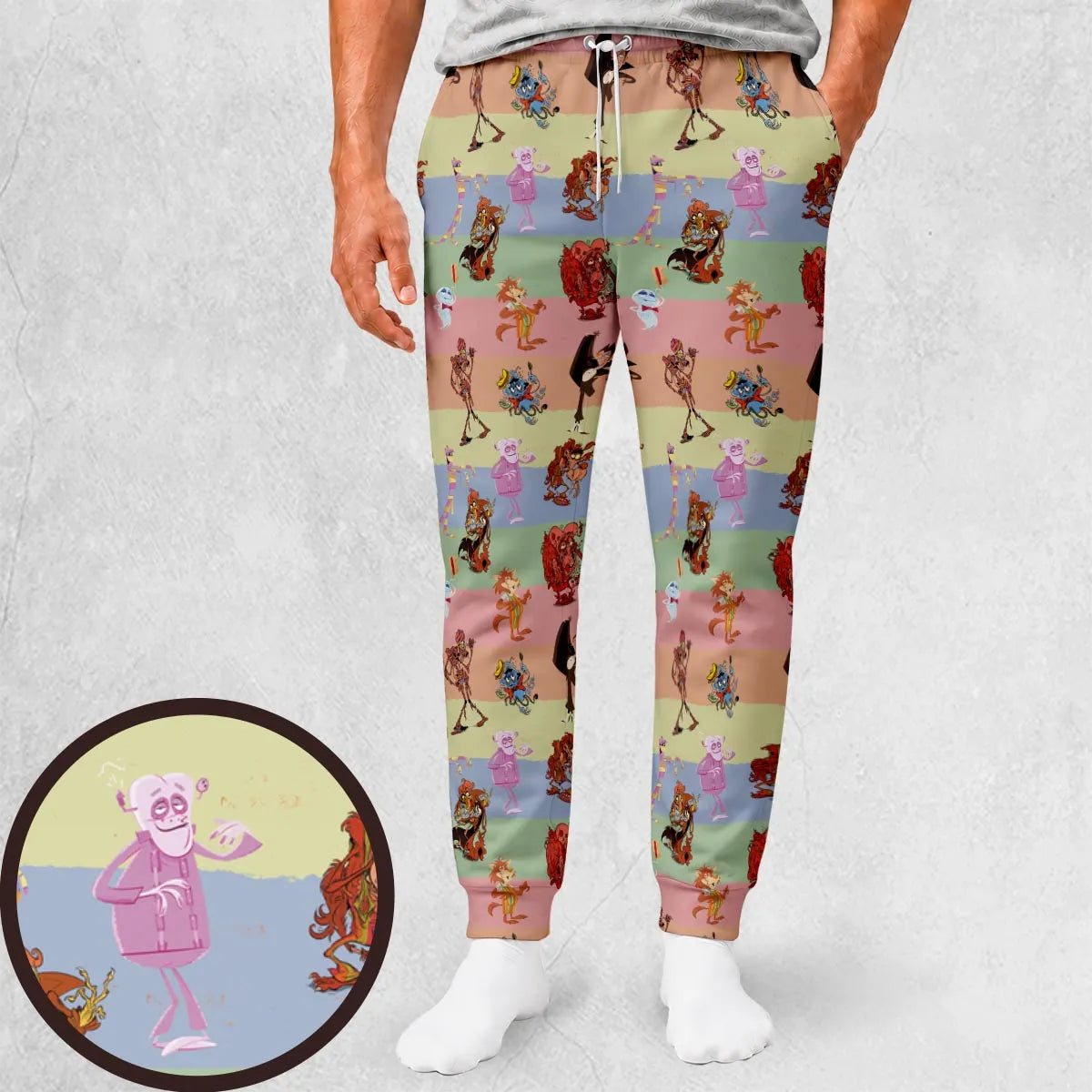 Spooky Monster Mash Cereal Monster Sweatpants