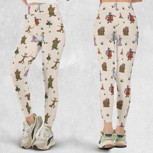 Oo-de-lally Robin Hood Characters Legging
