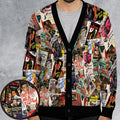Film Noir Poster Collage Cardigan