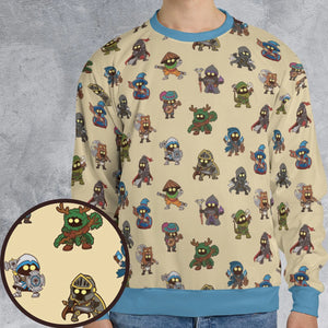 Little Adventurer DnD All-over Print Sweatshirt