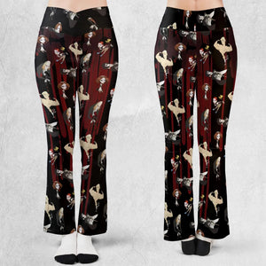 The Rocky Horror Picture Show Characters Flare Leggings