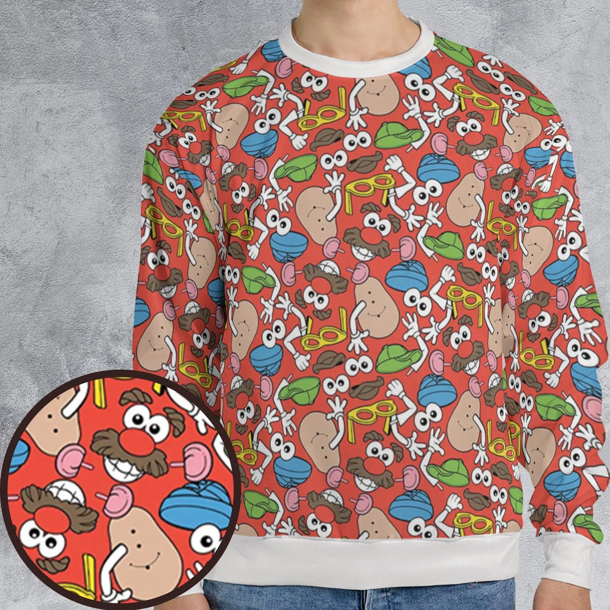 Potato Head All-over Print Sweatshirt