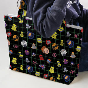 Retro 80s M.A.S.K Cartoon Large Tote Bag