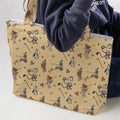 The Medieval Marginalia Killer Rabbit Monty Python Large Tote Bag