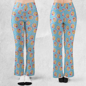 Lizzie Mcguire Badges Flare Leggings