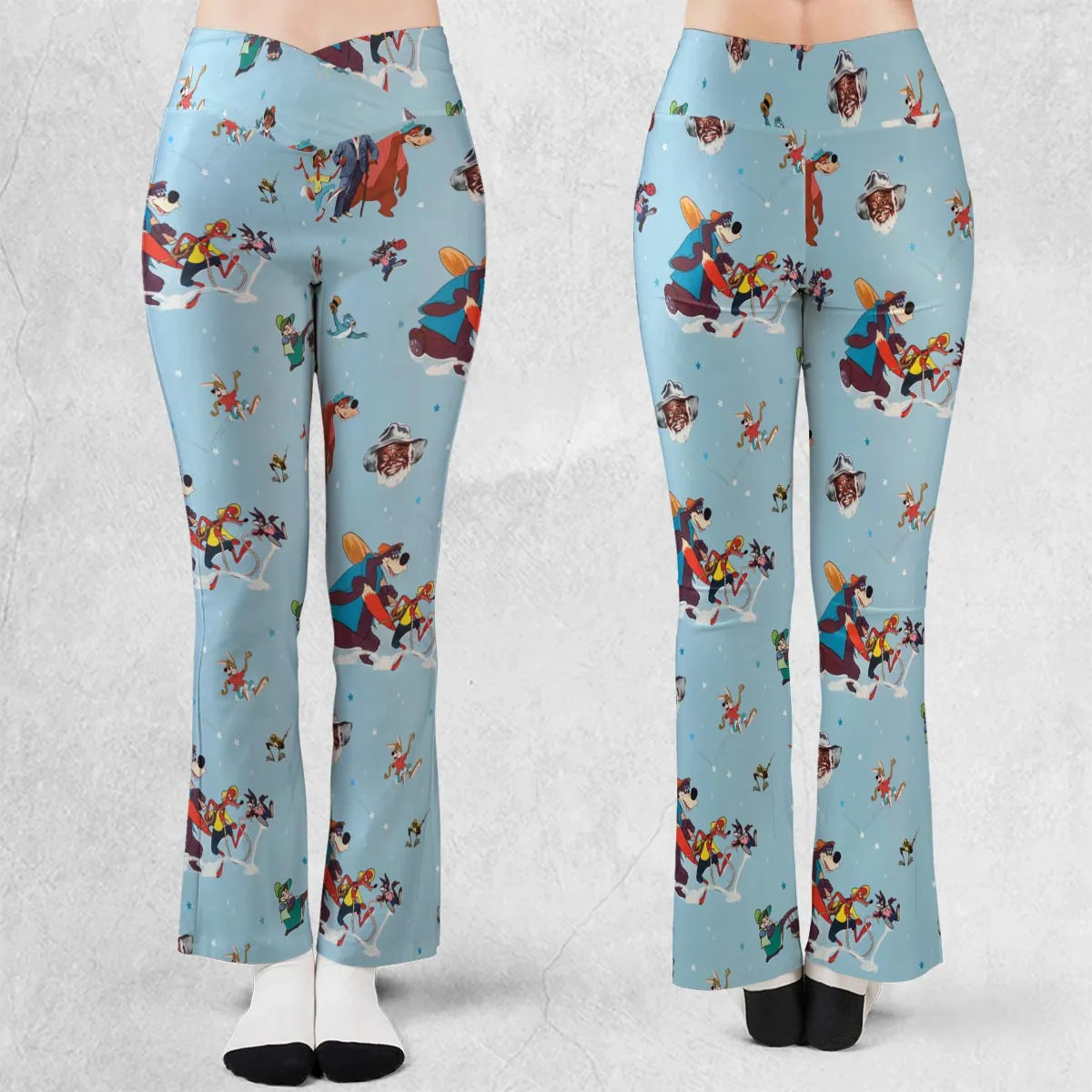Song of The South Characters Flare Leggings