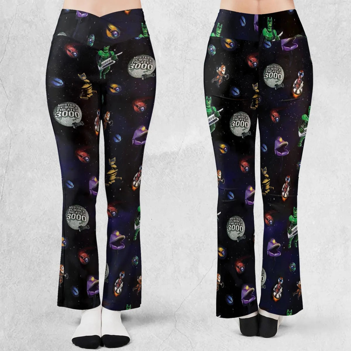 Robot Roll Call MST3K Flare Leggings