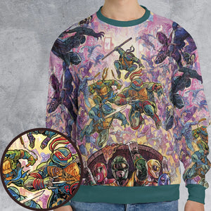 Shell Yeah Teenage Mutant Ninja Turtles All-over Print Sweatshirt