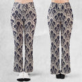 Alien Xenomorph Pattern Flare Leggings
