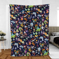 Nickelodeon Halloween Party Fleece Blanket