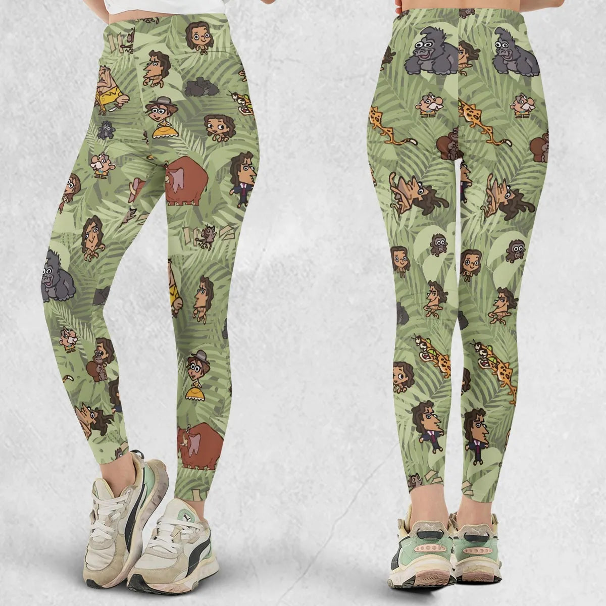 Tarzan Characters Legging