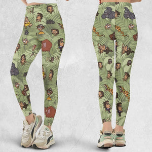 Tarzan Characters Legging