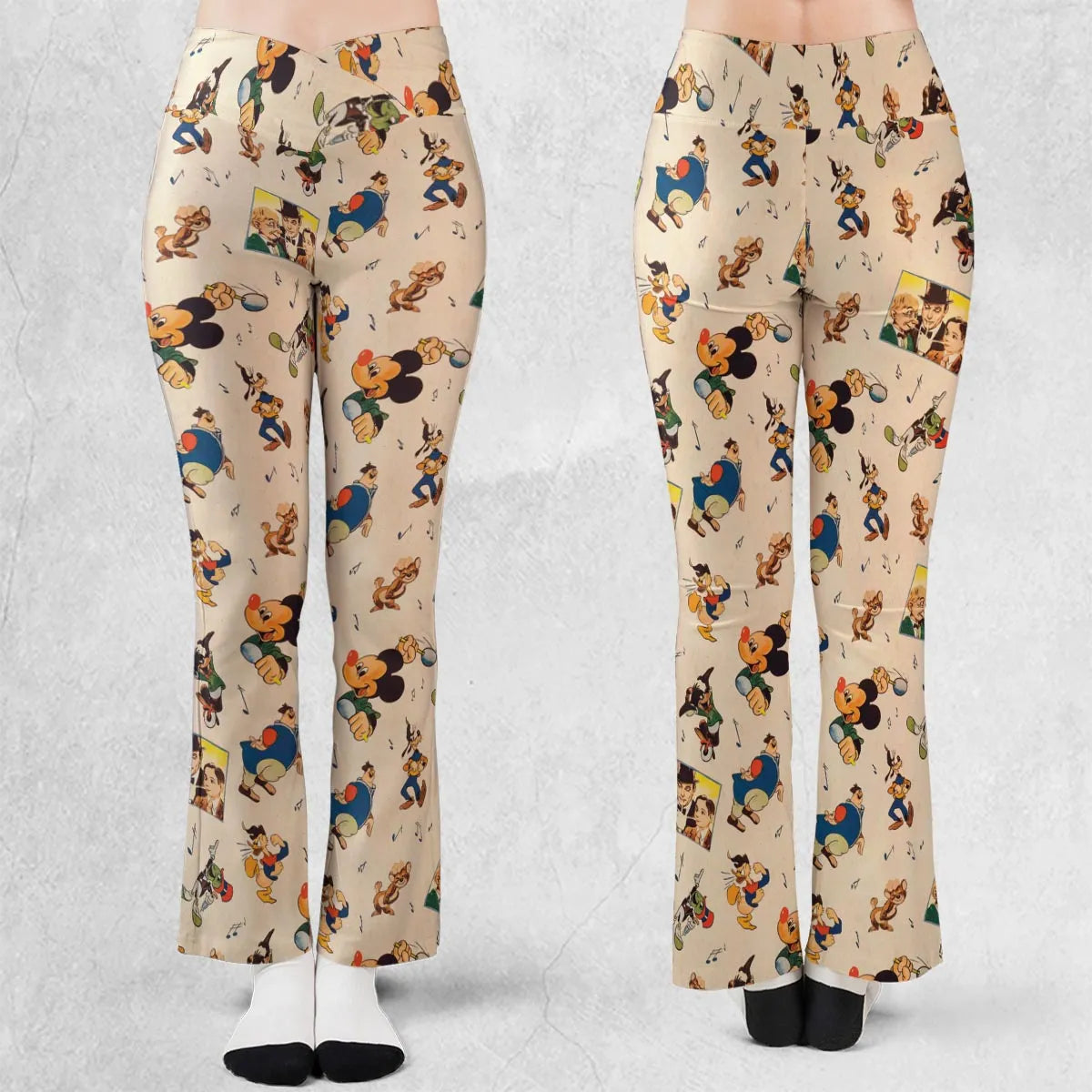 Fun And Fancy Free Characters Flare Leggings