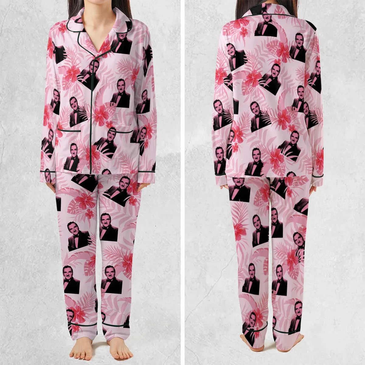 The Andy Griffith Show Pink Pattern Pajamas Set