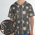 Diceyverse Dice RPG DND Unisex Baseball Jersey