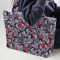 Chainsaw Evil Dead  Seamless Large Tote Bag