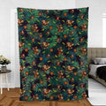 Donkey Kong Nintendo Video Games Fleece Blanket