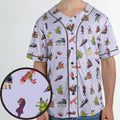 Muttley Buddies Unisex Baseball Jersey