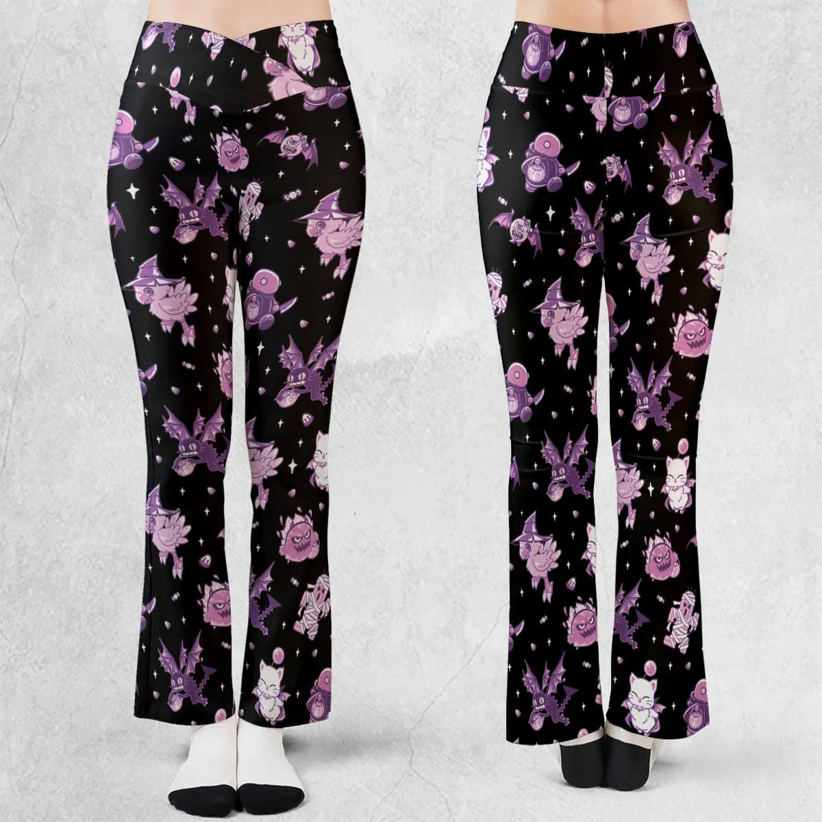 Halloween Final Fantasy Cuties Flare Leggings