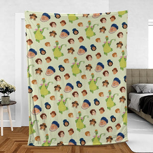 Pete's Dragon Characters Fleece Blanket