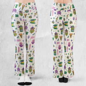 Shell Shock Teenage Mutant Ninja Turtles Flare Leggings