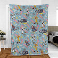 Marty McFly Dr. Emmett Brown Back To The Future Fleece Blanket