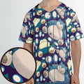 Snorlax Pokemon Unisex Baseball Jersey