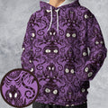 Beetlejuice Haunted Mansion Themed All-over Print Hoodie
