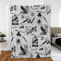 Nevermore The Raven Edgar Allan Poe Fleece Blanket