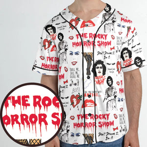 The Rocky Horror Picture Show Pattern Unisex Baseball Jersey