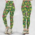 Grass Type Pokemon Pattern Legging