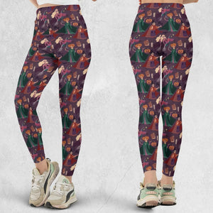 Sanderson Sisters Pattern Legging