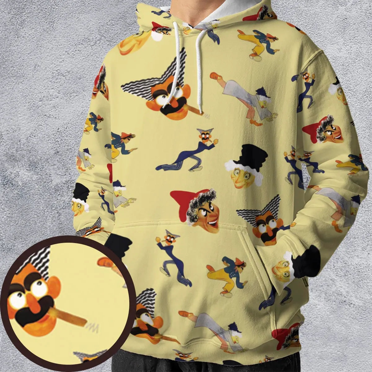 Room Service The Marx Bros All-over Print Hoodie