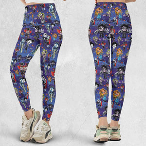Tim Burton Movies Legging
