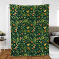 Floating In A Pond Magikarp Psyduck Vaporeon Water Pokemon Fleece Blanket