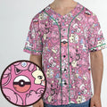 Fairy Pokemon Pattern Unisex Baseball Jersey