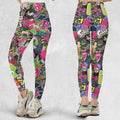 Splatoon Video Game Pattern Legging