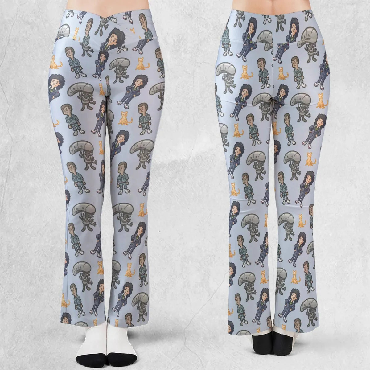 SciFi Chic Alien Flare Leggings