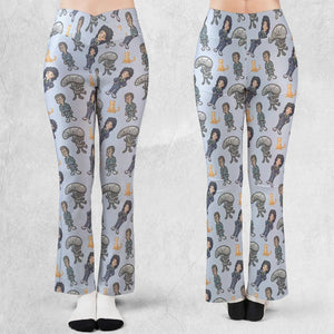 SciFi Chic Alien Flare Leggings