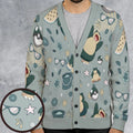 Summer Relax Snorlax Pokemon Cardigan