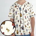 Talespin Characters Unisex Baseball Jersey