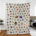 He-Man & Masters Of The Universe Characters Pattern Fleece Blanket