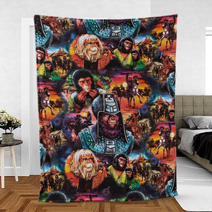 Planet of the Apes Fleece Blanket