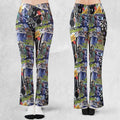 I Myself Am Strange Unusual Beetlejuice Flare Leggings