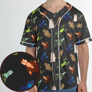 Muppet Monster Unisex Baseball Jersey