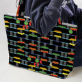 BurgerTime Arcade Game Large Tote Bag