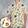 60s The Adventures Of Rocky And Bullwinkle and Friends AOP Men/Women Polo Shirt
